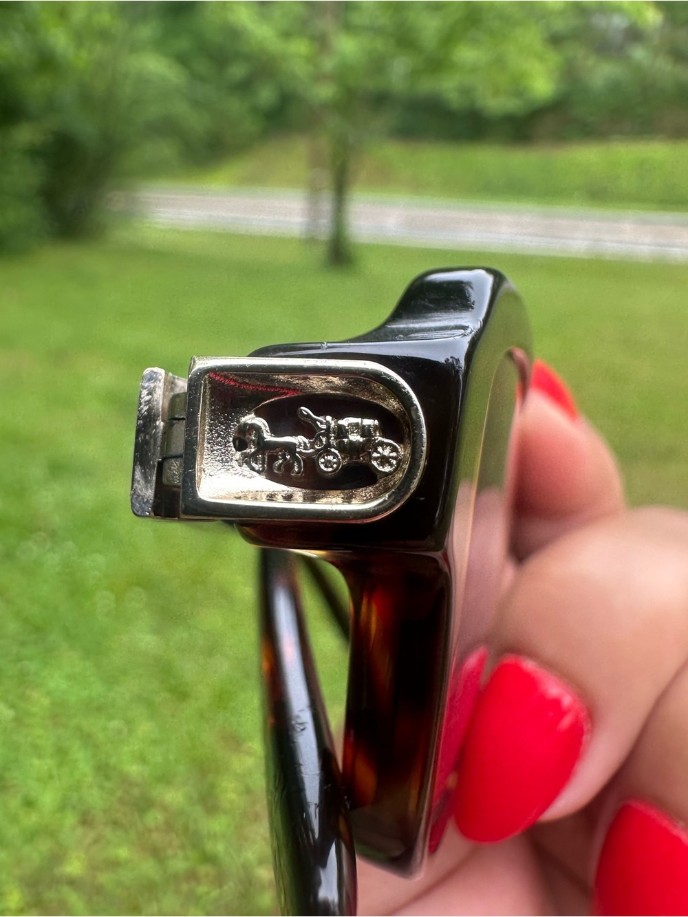 ✨Coach✨
 Tortoise Shell Eyeglasses
With Coach case - Picture 3 of 10